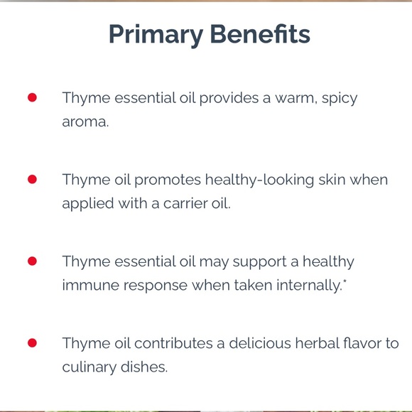 DoTerra - Thyme Essential Oil, 15ml - Picture 7 of 13